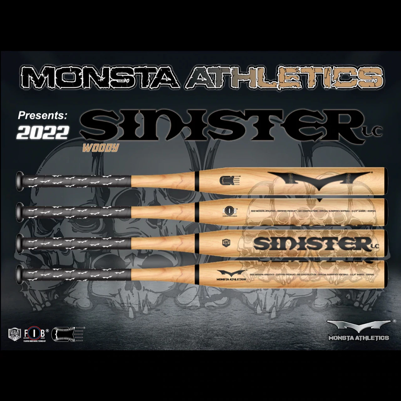 2022 Monsta Sinister Wood Grain USA / ASA 3 2022 Monsta Sinister Wood Grain USA / ASA