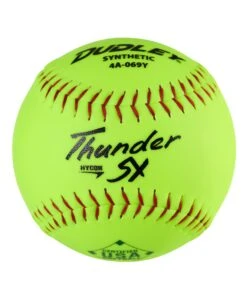 Dudley Thunder SY HYCON 12" USA/ASA Synthetic Slowpitch Softballs (DOZEN): 4A069Y