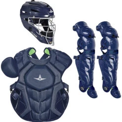 All-Star S7 AXIS (Adult) Solid Catcher's Kit NOCSAE APPROVED: CKCCPRO1XS -Baseball Supply Shop All StarS7AXIS Adult Catcher sKitNOCSAEAPPROVED CKCCPRO1XNavy