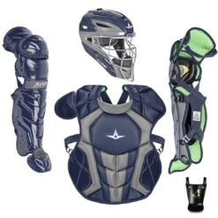 All-Star S7 Axis Elite (Ages 9-12) Catcher's Kit NOCSAE Approved: CKCC912S7X -Baseball Supply Shop All StarS7AxisElite Ages12 16 Catcher sKitNOCSAEApproved CKCC1216S7XNavy d0b7a4a6 34f2 48da 828e 4e08f7213faf