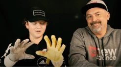 Bruce Bolt PREMIUM PRO Short Cuff Batting Gloves: Navy -Baseball Supply Shop BruceBoltVideo2 ef458b17 a254 4743 b223 380fc4742ab0