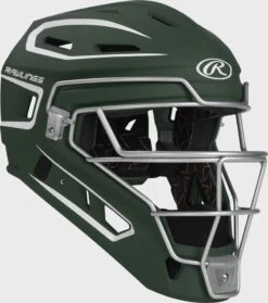 Rawlings Intermediate Dark Green VELO 2.0 Catcher's Gear Box Set: CSV2I-DG/W -Baseball Supply Shop CHV27S DG W 6 5aaf78d1 75a6 45e1 80d1 c34c86a587ce