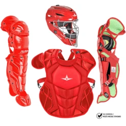 All-Star S7 Axis Elite (Ages 12-16) Solid Catcher's Kit NOCSAE Approved: CKCC1216S7XS -Baseball Supply Shop CKCC1216S7X SSC WEB