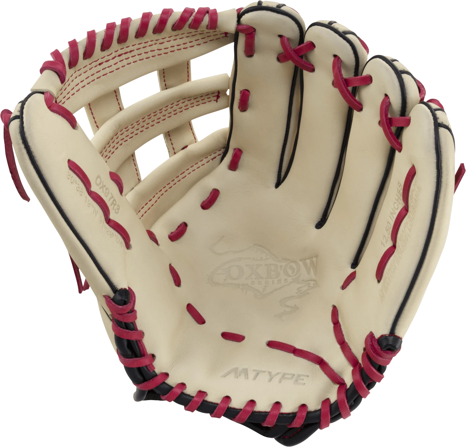 Marucci Oxbow 97R3 12.5" Outfield Baseball Glove: MFG2OX97R3 6 Marucci Oxbow 97R3 12.5" Outfield Baseball Glove: MFG2OX97R3 - Image 4