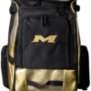 2022 Miken MK7X Baseball & Softball Backpack (Freak Gold Series): MKMK7X-BP-GLD 1 2022 Miken MK7X Baseball & Softball Backpack (Freak Gold Series): MKMK7X-BP-GLD -Baseball Supply Shop MKMK7x BPGOLD