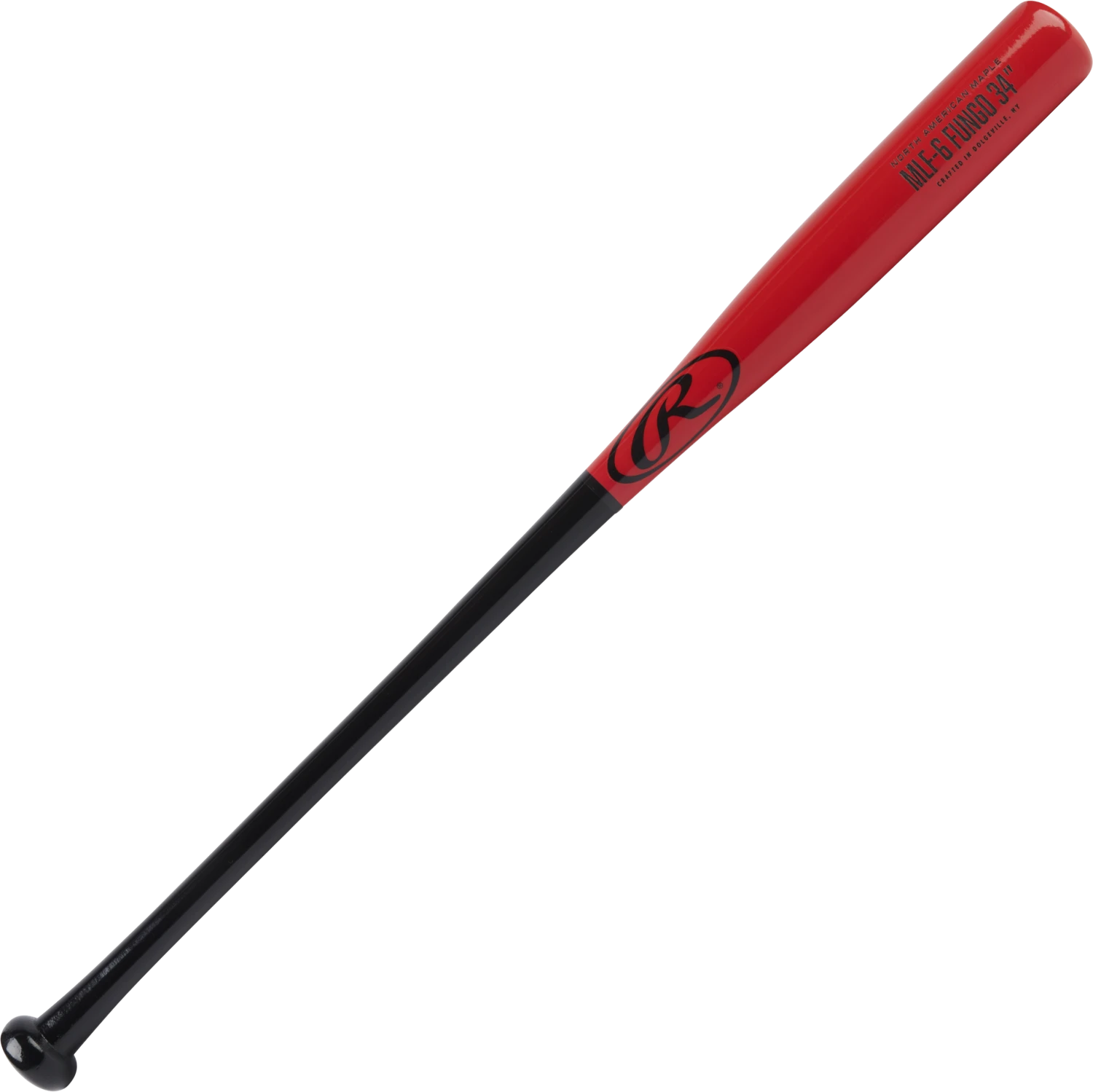 Rawlings 34" Maple Fungo Bat MLF6-B/RD 4 Rawlings 34" Maple Fungo Bat MLF6-B/RD - Image 2