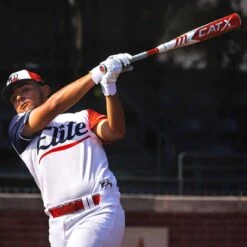 Marucci CATX Connect (-3) BBCOR Baseball Bat: MCBCCX -Baseball Supply Shop Marucci CATX Connect BBCOR Lifestyle 2