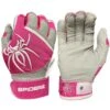 2022 Spiderz PRO Model Batting Gloves: Pink/White -Baseball Supply Shop PROpinkwhite