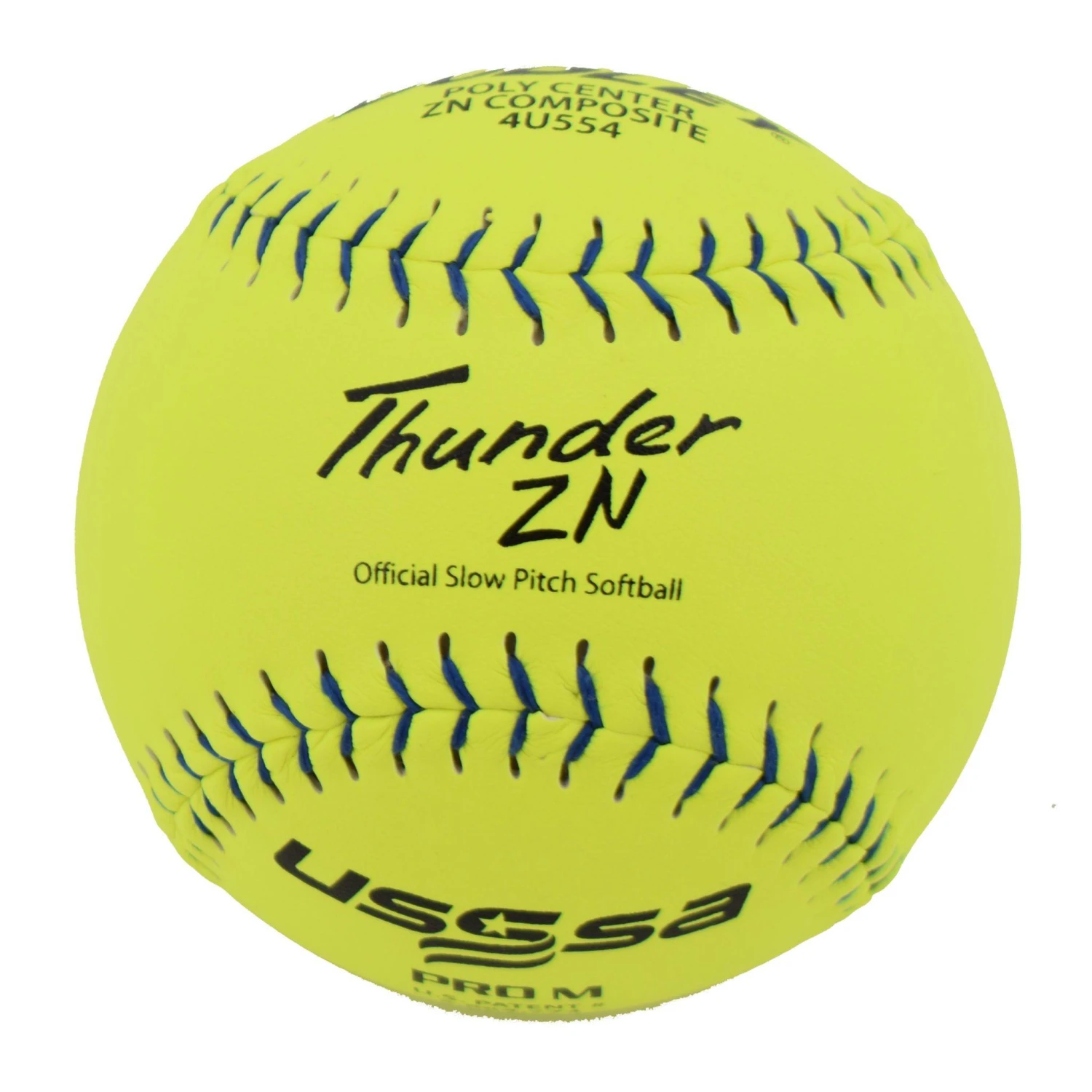 Dudley Thunder ZN 12" PRO M USSSA Slowpitch Softballs (DOZEN): 4U554 3 Dudley Thunder ZN 12" PRO M USSSA Slowpitch Softballs (DOZEN): 4U554