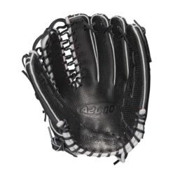 2021 Wilson A2000 SCOT7SS 12.75" Outfield Baseball Glove: WTA20RB21SCOT7SS -Baseball Supply Shop WBW100156 1 A2000 OF OT7 SC 1275 BlackSS BlackDimple Gray.png.cq5dam.web .1200.1200