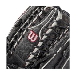 2021 Wilson A2000 SCOT7SS 12.75" Outfield Baseball Glove: WTA20RB21SCOT7SS -Baseball Supply Shop WBW100156 4 A2000 OF OT7 SC 1275 BlackSS BlackDimple Gray.png.cq5dam.web .1200.1200