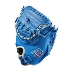 2023 Wilson A2000 Love The Moment CM33 33" Baseball Catcher's Mitt: WBW10084833 -Baseball Supply Shop WBW100848 2 A2000 C LTM CM33 33 AutismSpeaksBlue.png.cq5dam.web .1200.1200