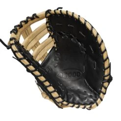 2023 Wilson A2000 1679 Super Skin 12.5" Baseball First Base Mitt: WBW100979125 -Baseball Supply Shop WBW100979 1 A2000 1B 1679SS 125 Black BlackSS Blonde.png.cq5dam.web .1200.1200