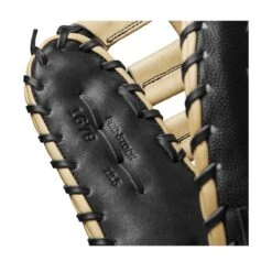 2023 Wilson A2000 1679 Super Skin 12.5" Baseball First Base Mitt: WBW100979125 -Baseball Supply Shop WBW100979 6 A2000 1B 1679SS 125 Black BlackSS Blonde.png.cq5dam.web .1200.1200