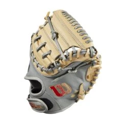 2023 Wilson A2000 PF33 Super Skin 33" Baseball Catcher's Mitt: WBW10098433 -Baseball Supply Shop WBW100984 2 2023 A2000 C PF33SS 33 GreySS Blonde.png.cq5dam.web .1200.1200