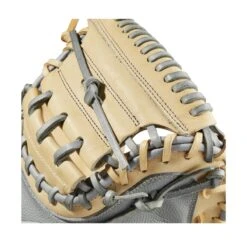 2023 Wilson A2000 PF33 Super Skin 33" Baseball Catcher's Mitt: WBW10098433 -Baseball Supply Shop WBW100984 4 2023 A2000 C PF33SS 33 GreySS Blonde.png.cq5dam.web .1200.1200