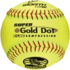 Worth 12" Super Gold Dot WSL Slowpitch Softballs (Dozen): YS44WSLS -Baseball Supply Shop Worth YS44WSLS 500x500 556f22e5 7012 46b2 b701 a0ac66d8538a
