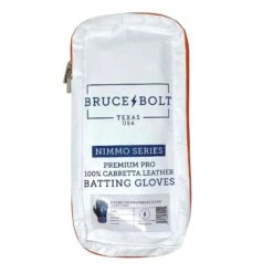 Bruce Bolt PREMIUM PRO NIMMO Short Cuff Batting Gloves: Blue -Baseball Supply Shop premium pro nimmo series short cuff batting gloves blue gloves brucebolt 505832