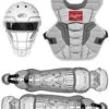 Rawlings Adult White/Silver VELO 2.0 Catcher's Gear Box Set: CSV2A-W/SIL -Baseball Supply Shop rawlings velo 2 0 baseball catchers sets White SIlver 39afebce f45d 42b8 a0ac 7ccaa68c5dfe